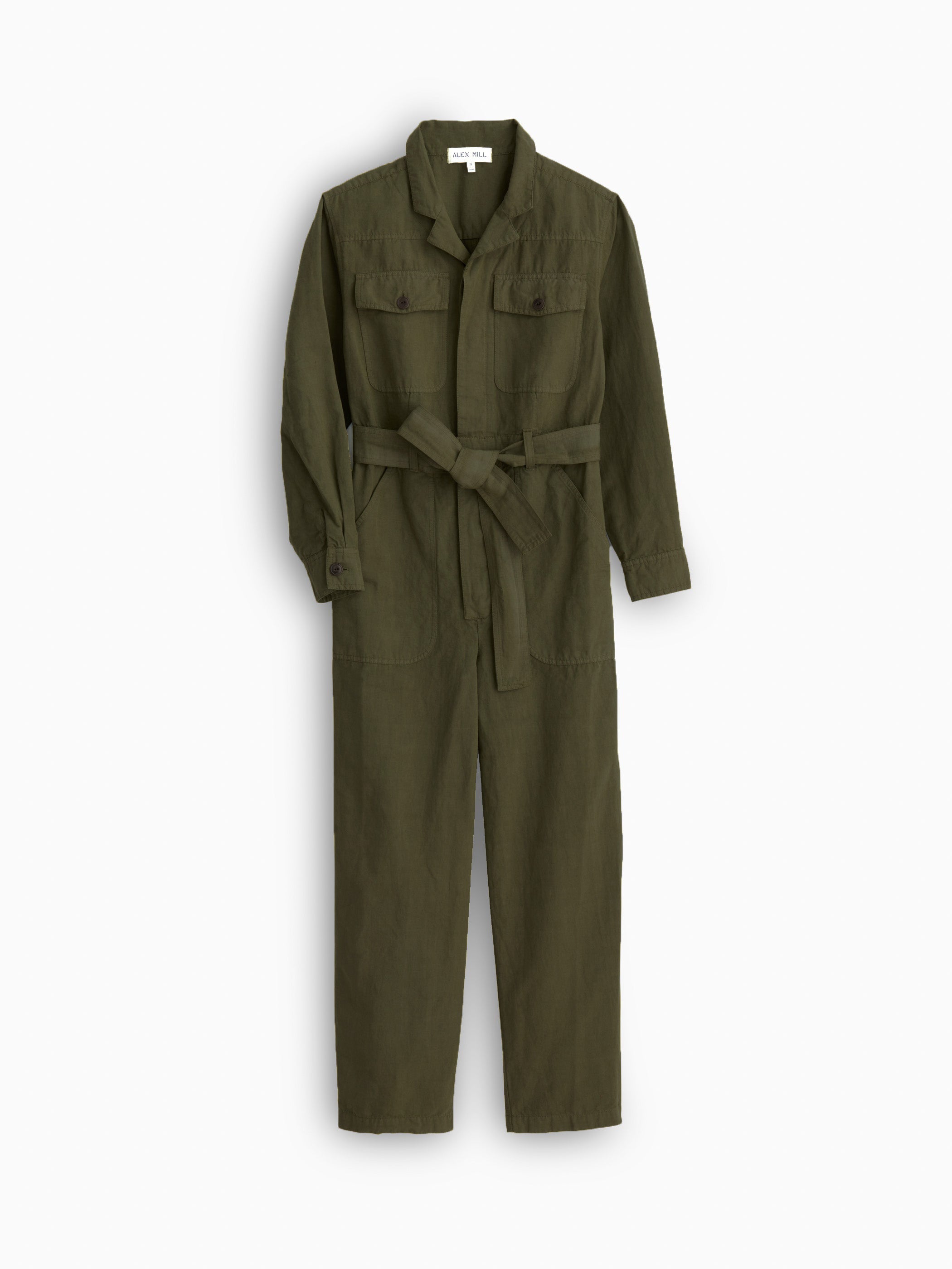 Standard Zip Jumpsuit in Herringbone – Alex Mill