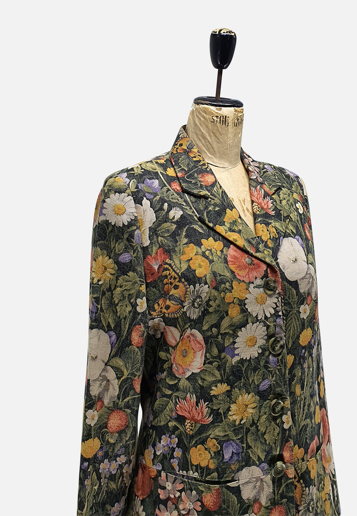 Adele Palmer Linen Jacket – Painted Bird Vintage Boutique