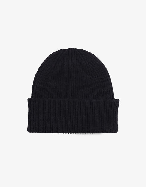 Merino Wool Beanie - Deep Black – Colorful Standard CH