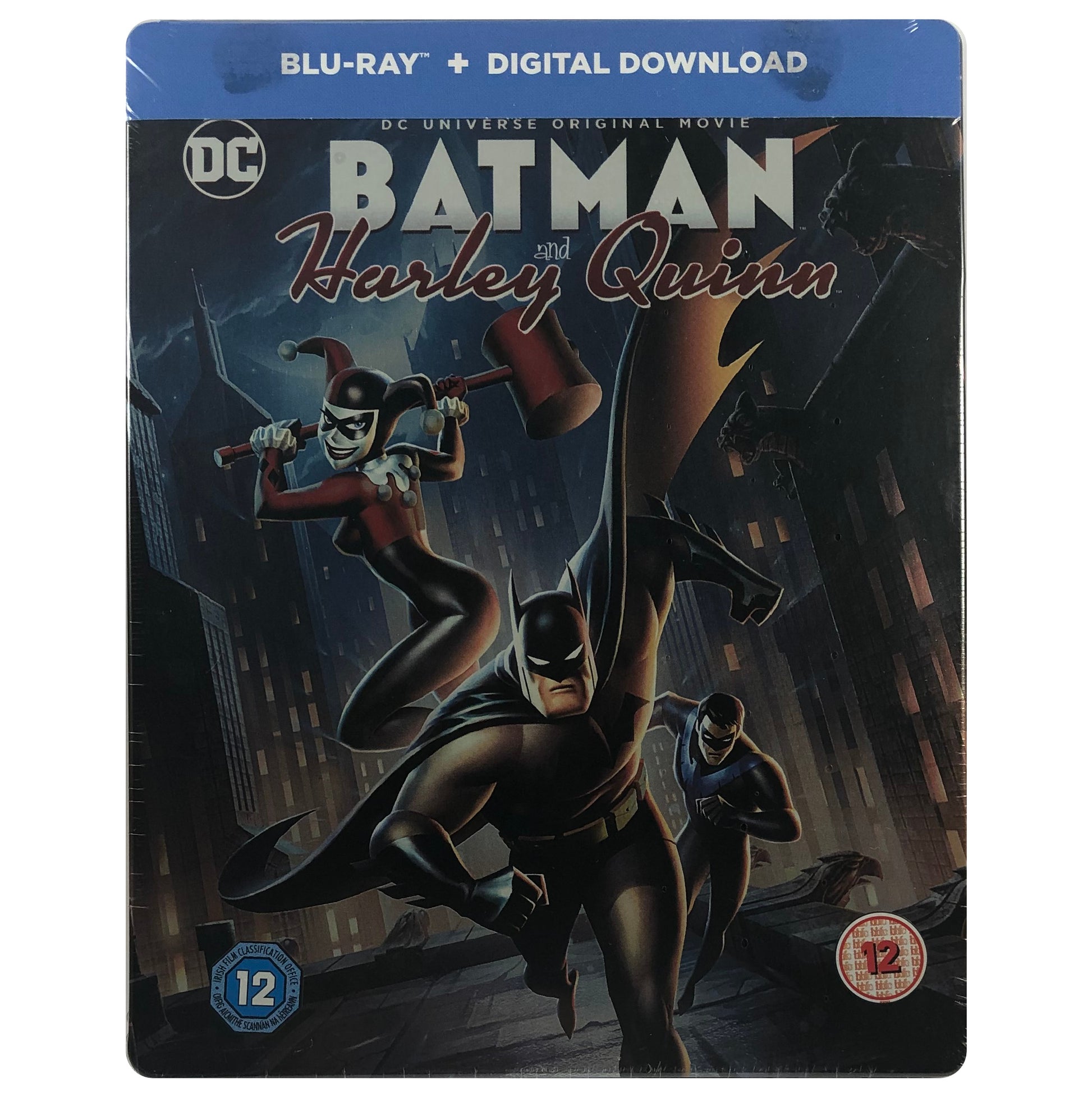 Batman And Harley Quinn Blu-Ray Steelbook **Very Light Scratch** – Metal  Movies