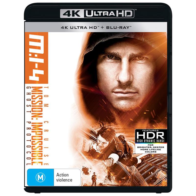 Mission: Impossible 4 - Ghost Protocol 4K Blu-Ray