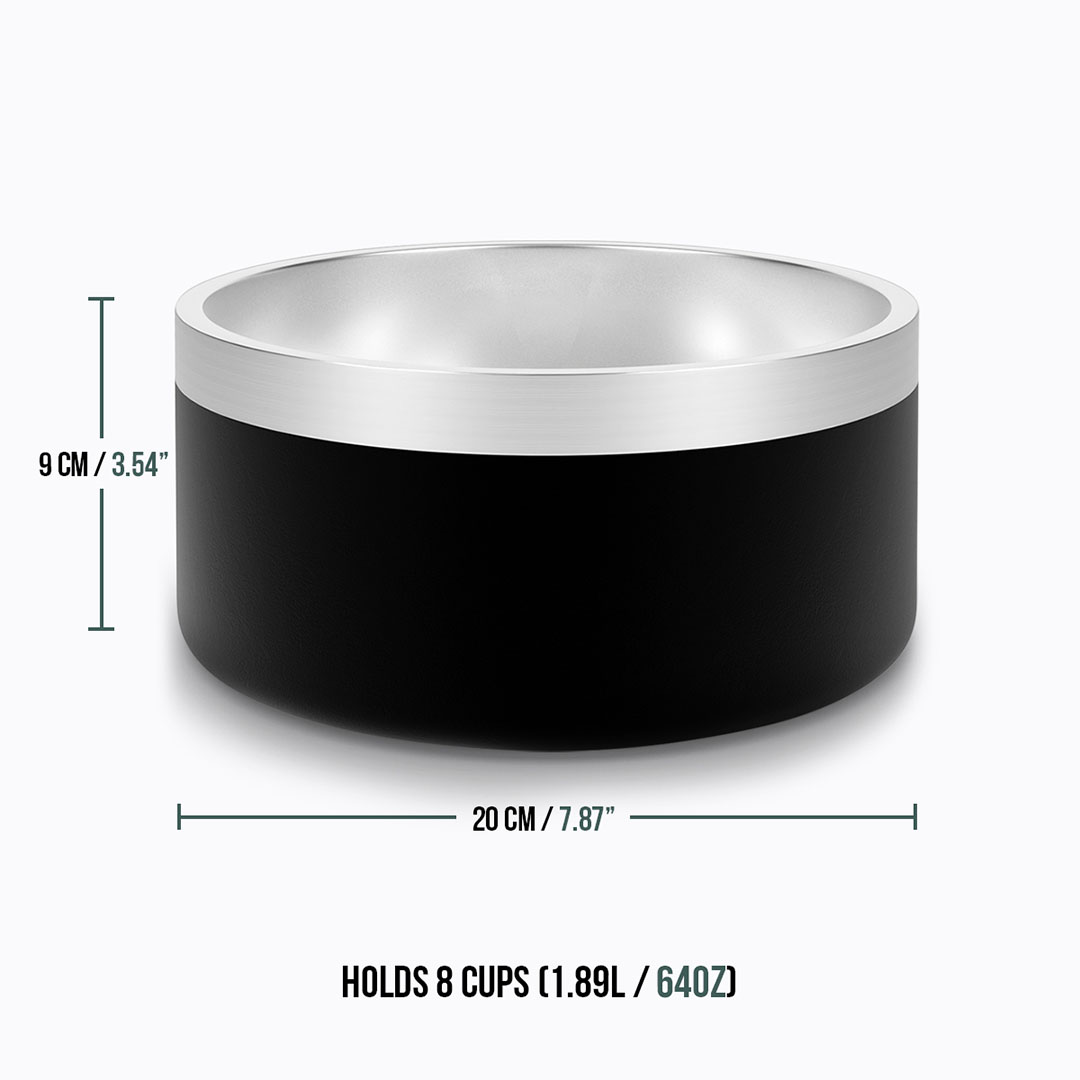 Stainless Steel Dog Bowl Size Guide