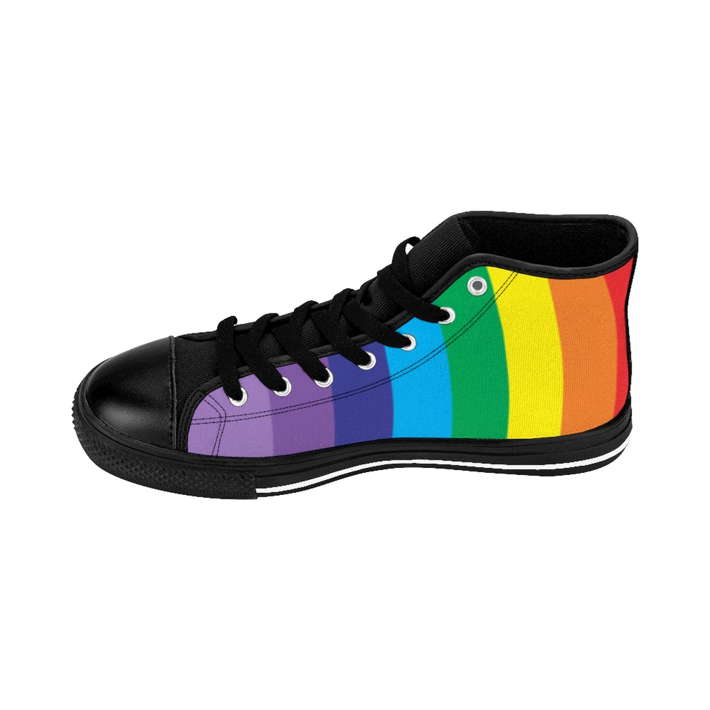 rainbow high tops