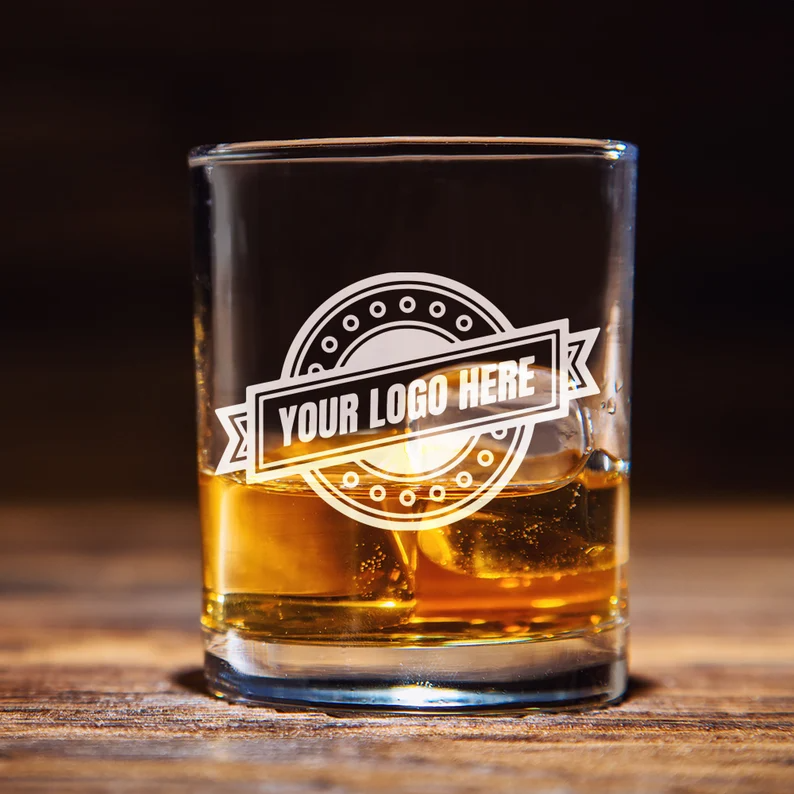 Personalized Whiskey Glasses - The Paisley Box