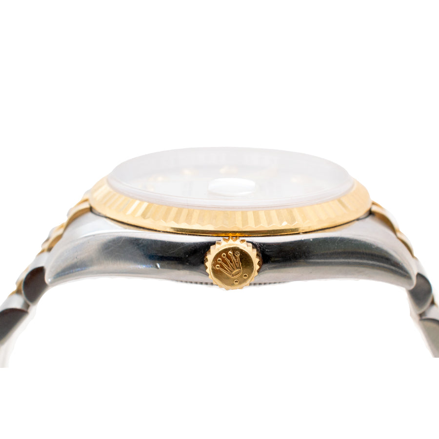 Rolex Datejust Watch 116233 36Mm, Stainless Steel & 18K Yellow Gold, Jubilee Bracelet, Silver Diamond Dial Wrist Watch, Unisex Watch, Rolex Two Tone, Diamond Rolex