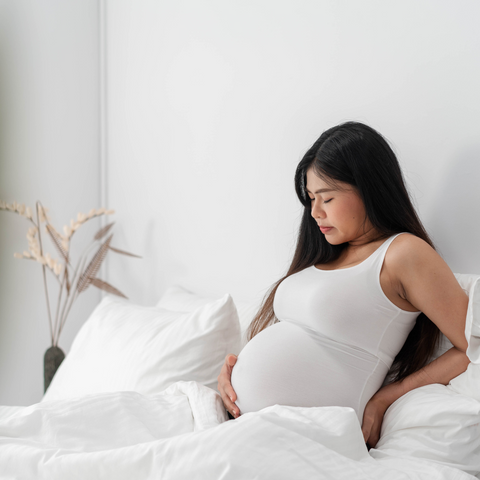 Support pillows for pregnancy discomfort