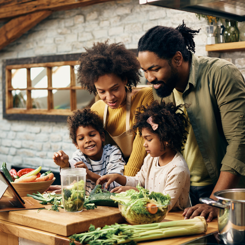 Child's Balanced Healthy Diet