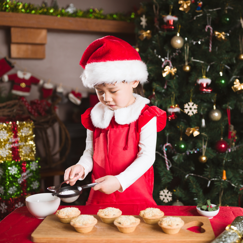 Christmas Sensory Play - Mince Pies