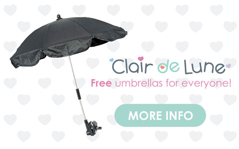 Clair de Lune Footmuff & Ombrellone