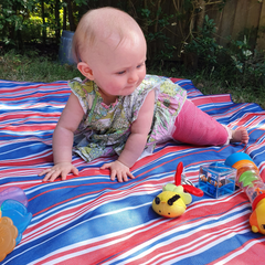 Tummy Time Hip Spica Cast