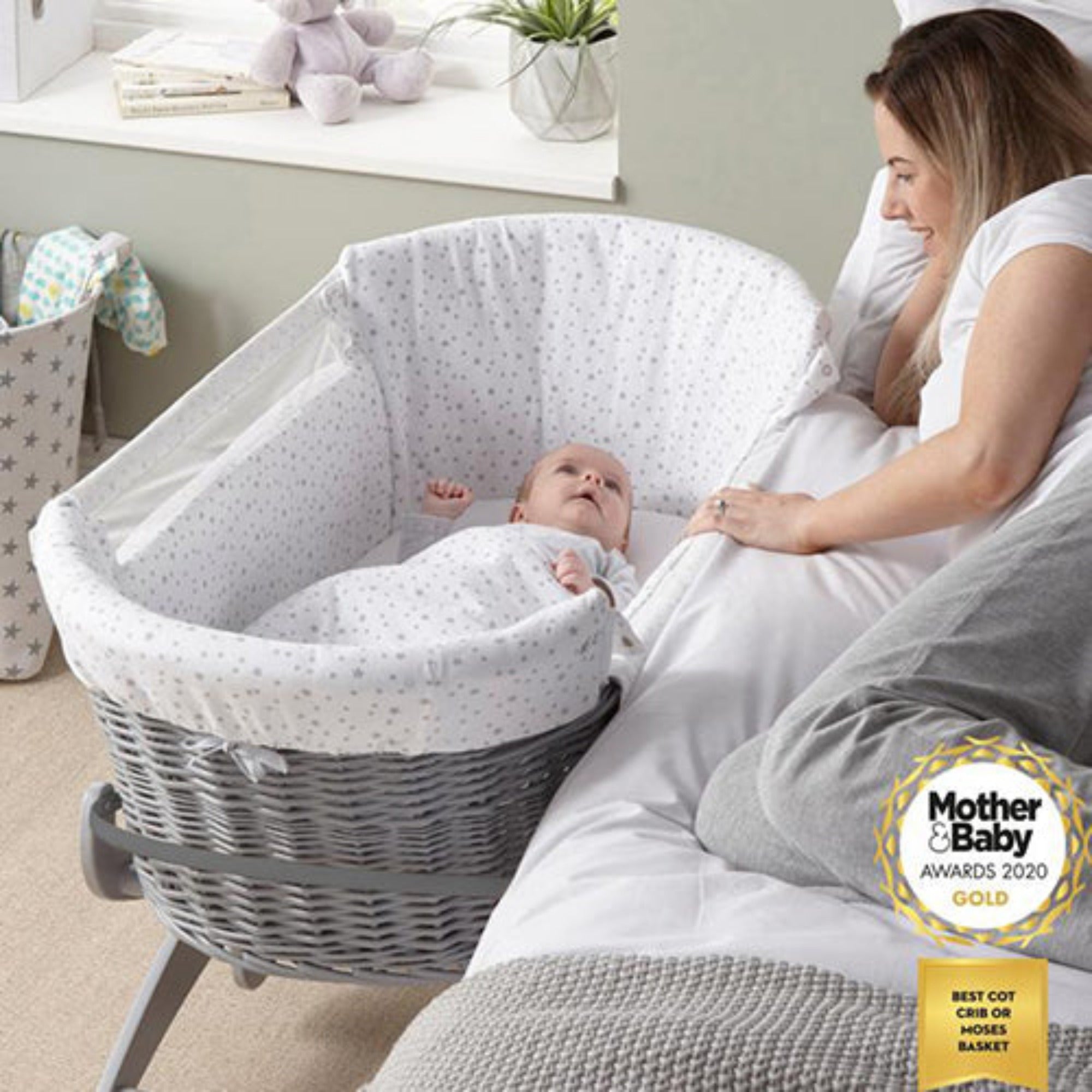 Award Winning Bedside Crib