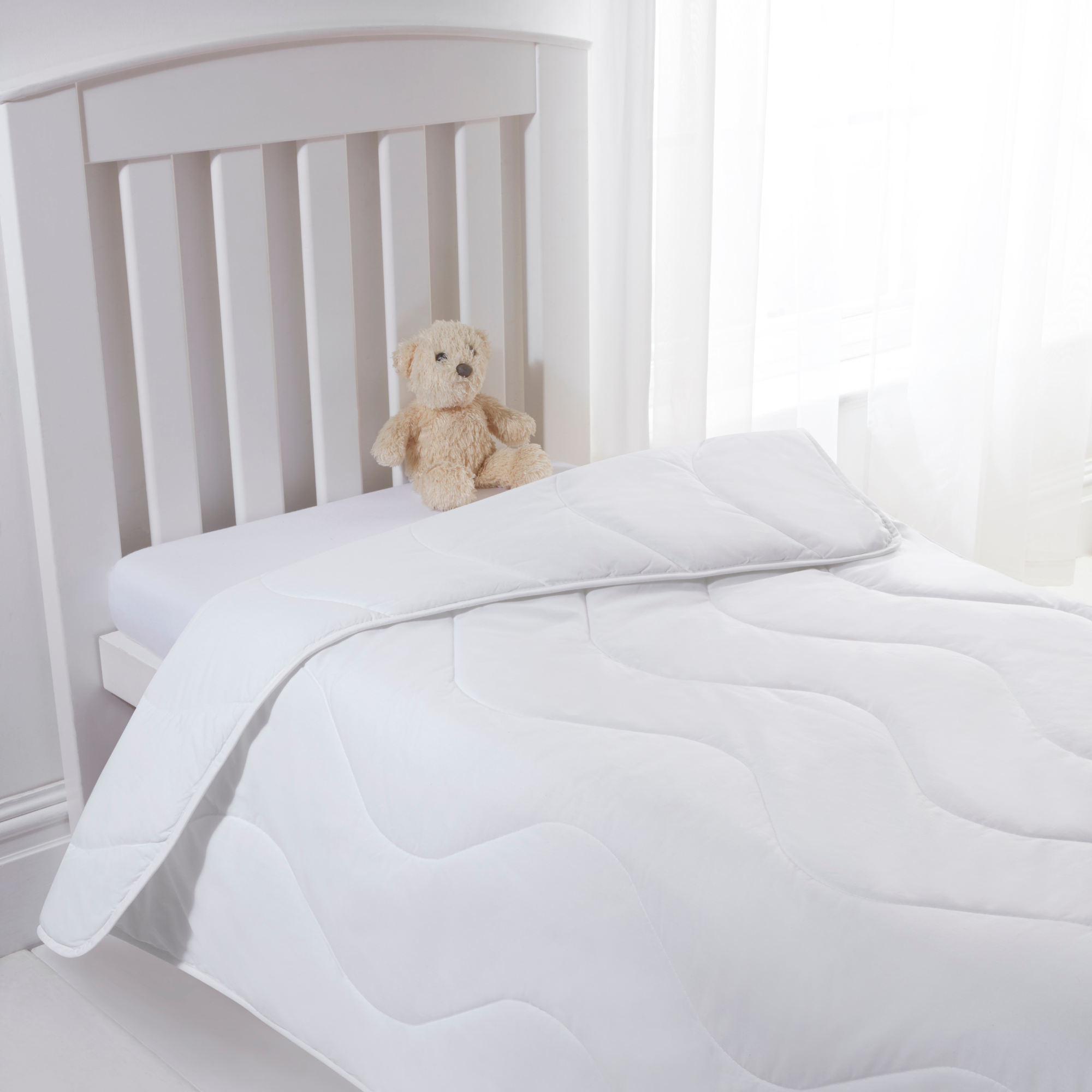 Micro-Fresh® 4.0 Tog Cotton Cot Bed Duvet