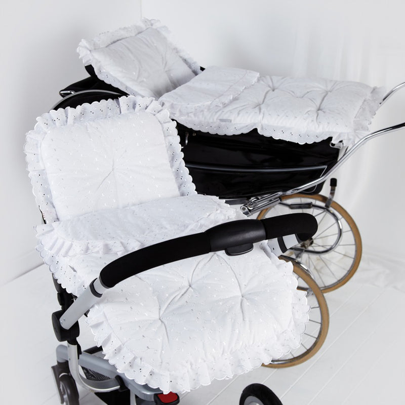 white pram set