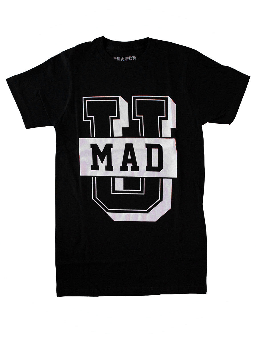 U. Mad Black Tee