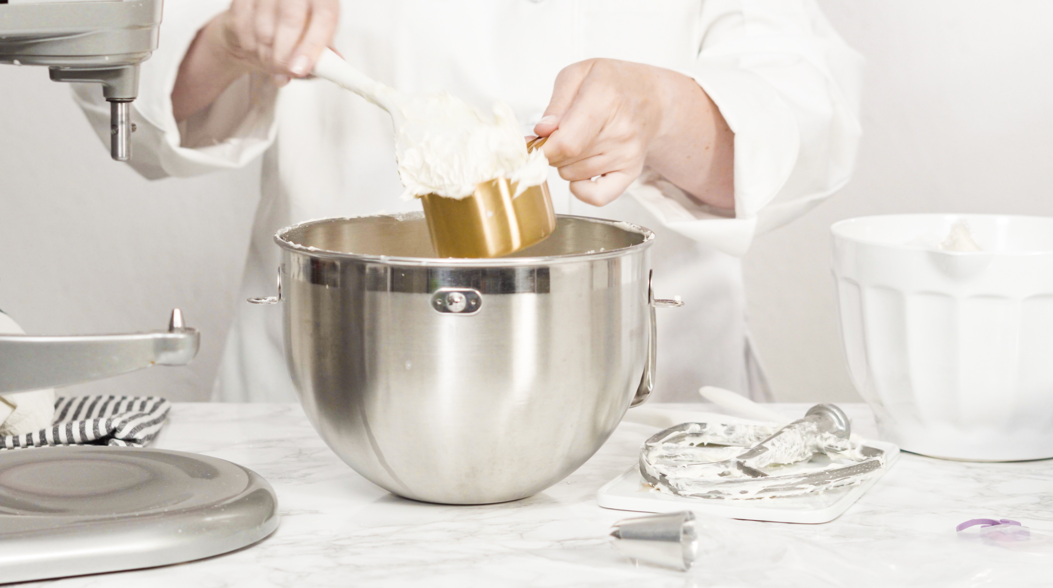 Chef Mixing Buttercream