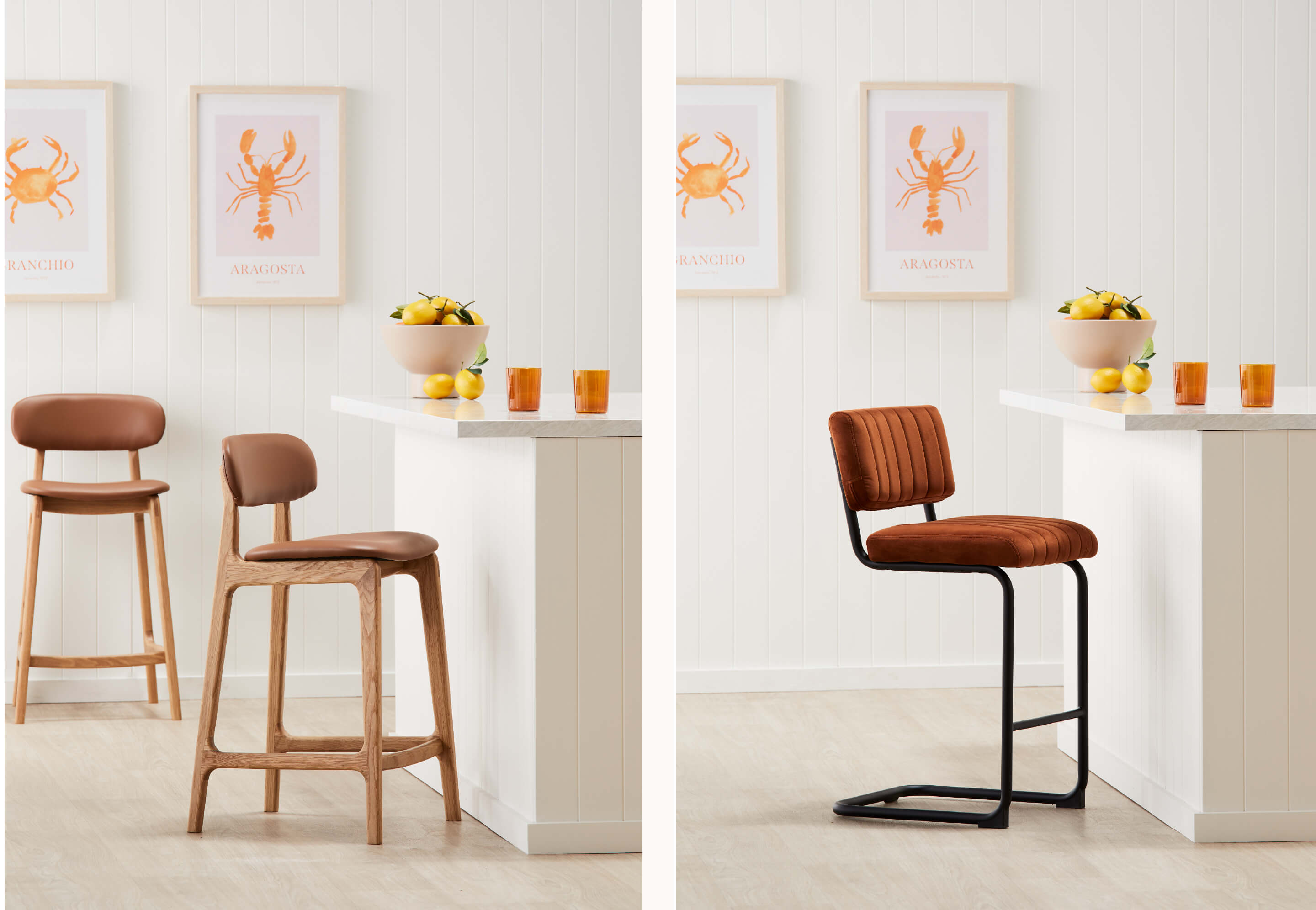 How To Style Bar Stools For Your Home. Shop our range of Bar Stools, including our Alaska Leather and Blake Velvet Bar Stool. Bar Stool. Available in-store and online today.