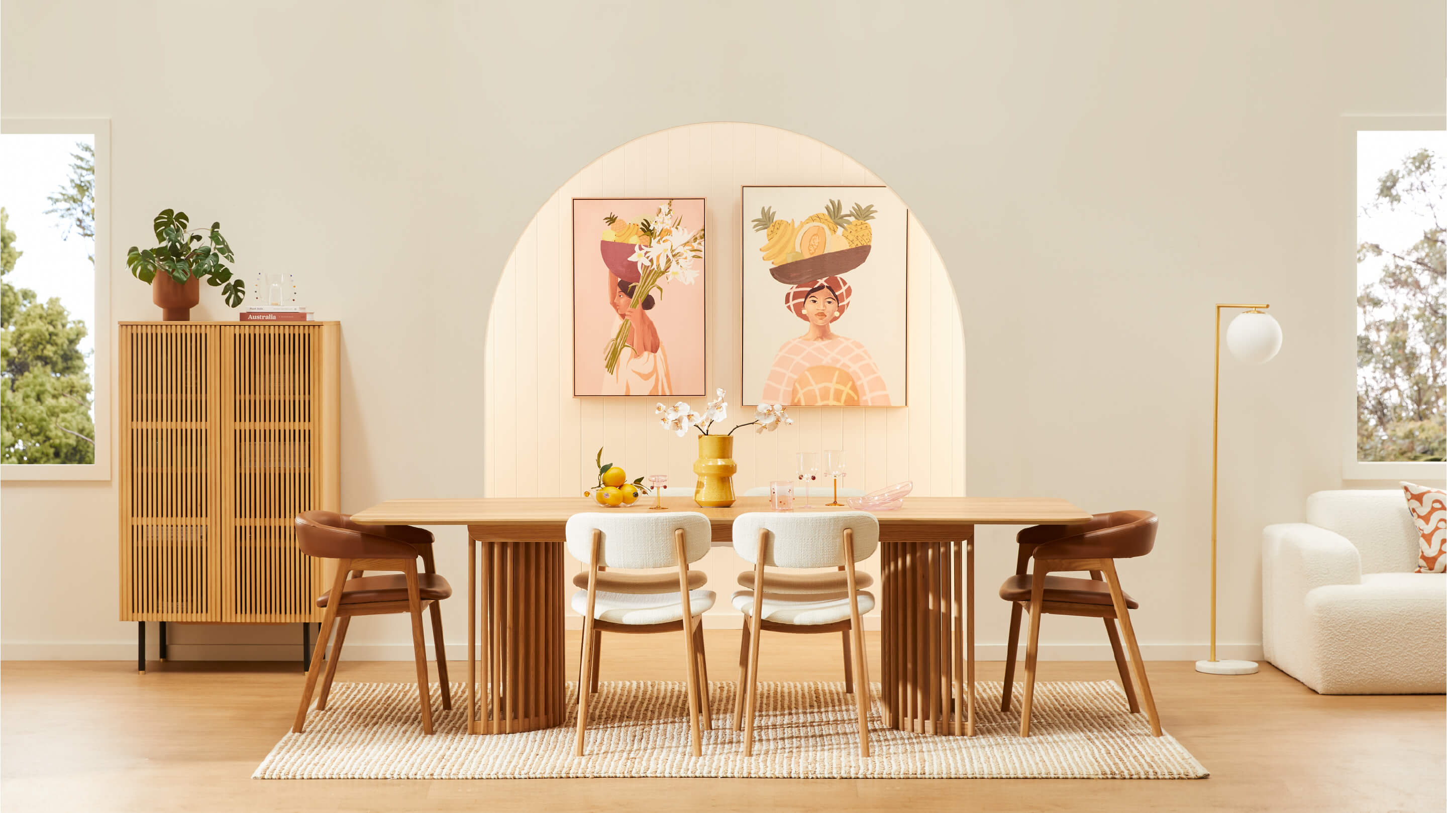 Introducing our Capsule Spring/ Summer 22 collection, the Casablanca Dining space is fresh and contemporary, full of stunning dining chairs, extendable dining tables and home decor. Shop the collection online or in-store now!