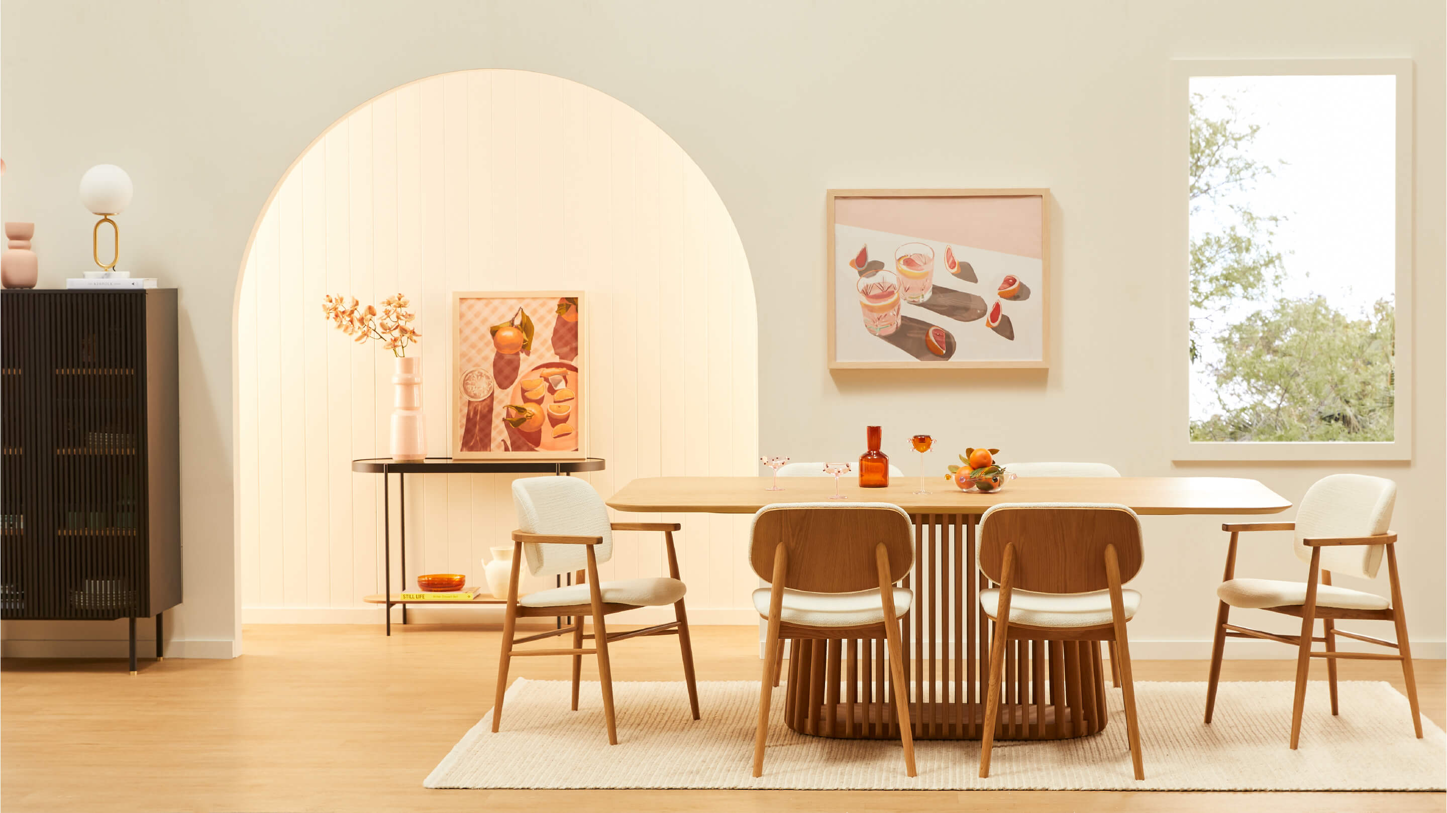 Introducing our Capsule Spring/ Summer 22 collection, the Casablanca Dining space is fresh and contemporary, full of stunning dining chairs, extendable dining tables and home decor. Shop the collection online or in-store now!