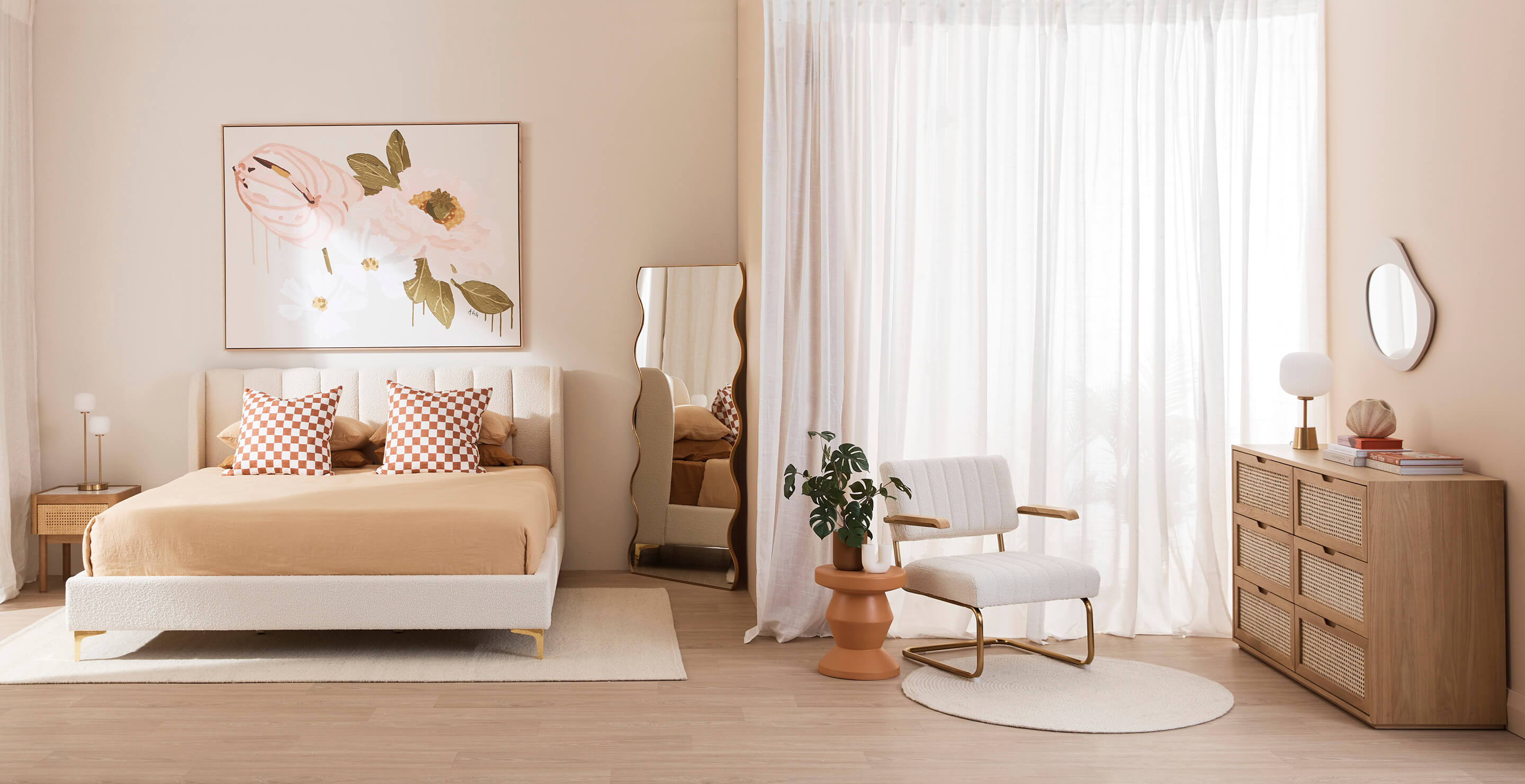 Introducing our Abode Spring Summer 22 collection, full of neutral yet fun living, dining, home office, and bedroom spaces. Shop the collection online or in-store now!