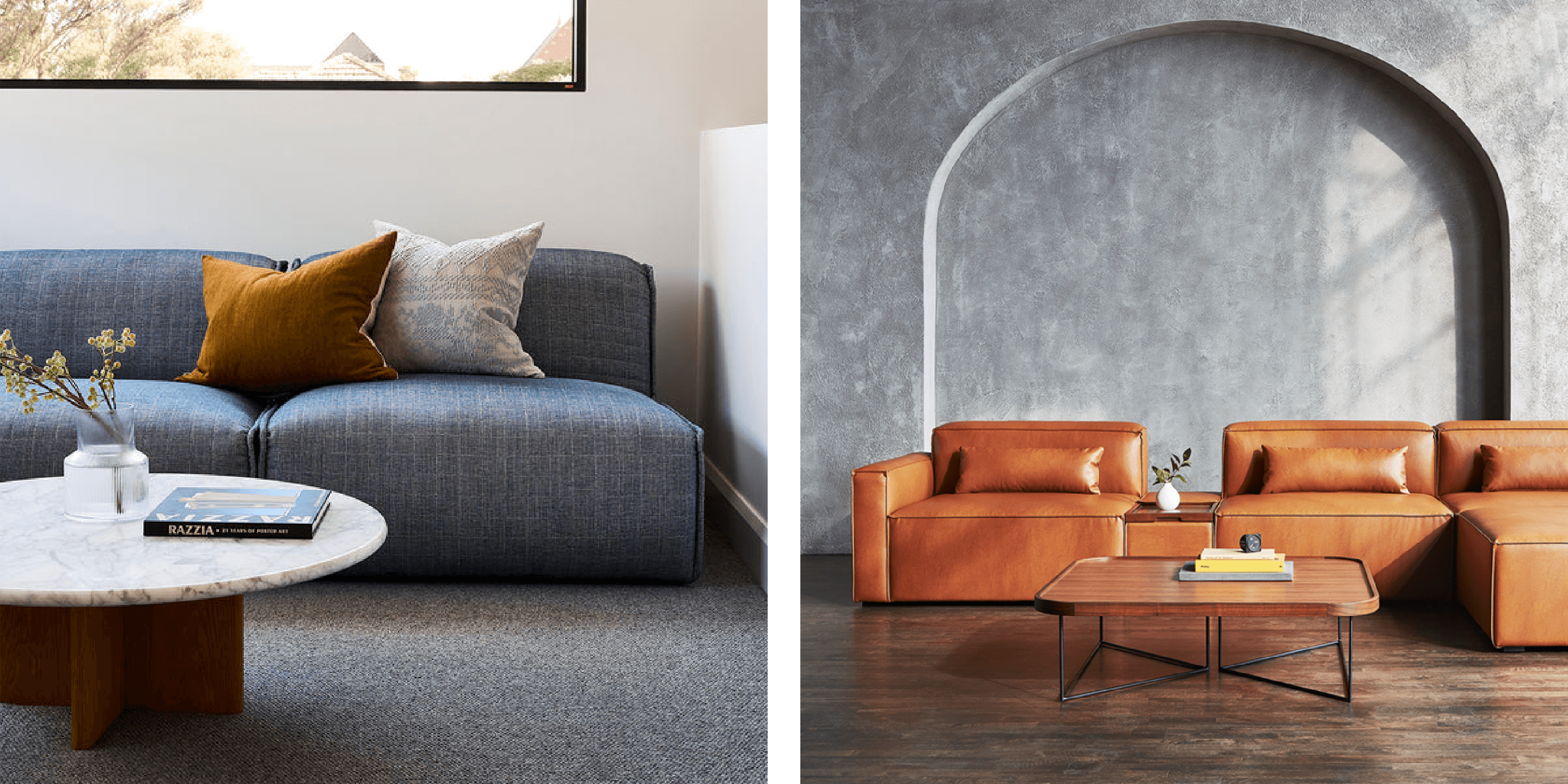 Gus* Sustainability. Shop the Nexus and Podium Modular Sofa online & in-store.