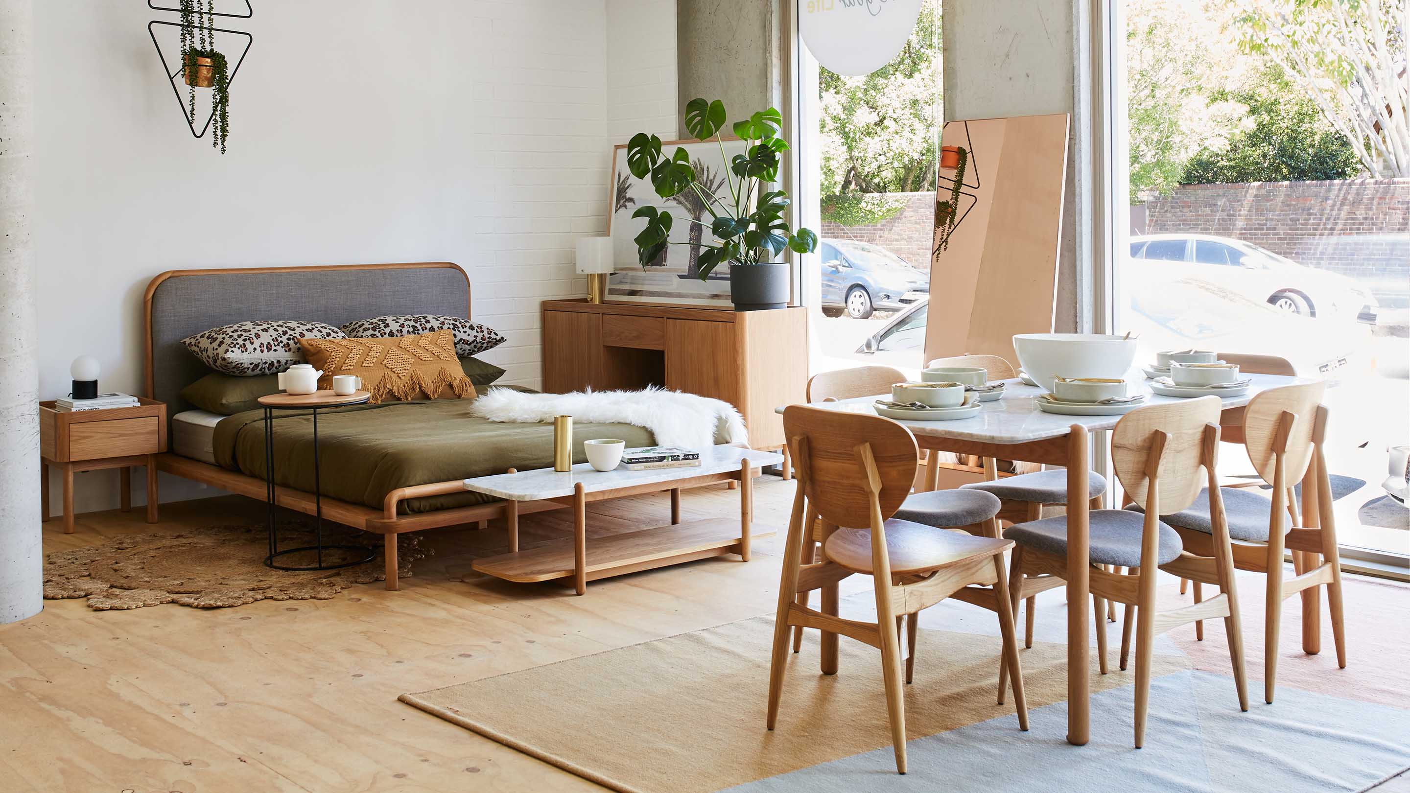 Shop furniture and homewares in our Sydney and Melbourne showrooms.