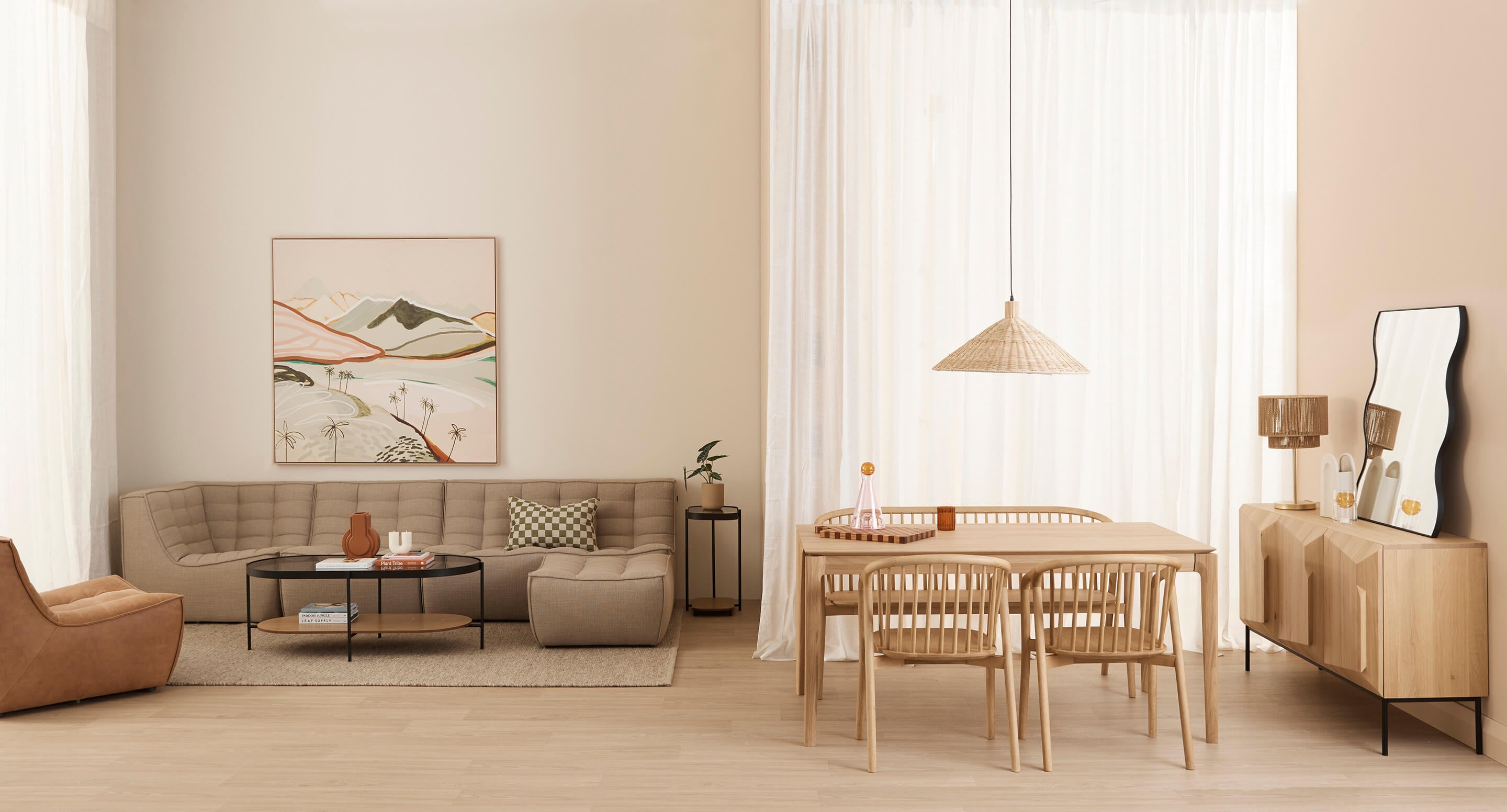 Introducing our Abode Spring Summer 22 collection, full of neutral yet fun living, dining, home office, and bedroom spaces. Shop the Tranquil living and dining collection online or in-store now!