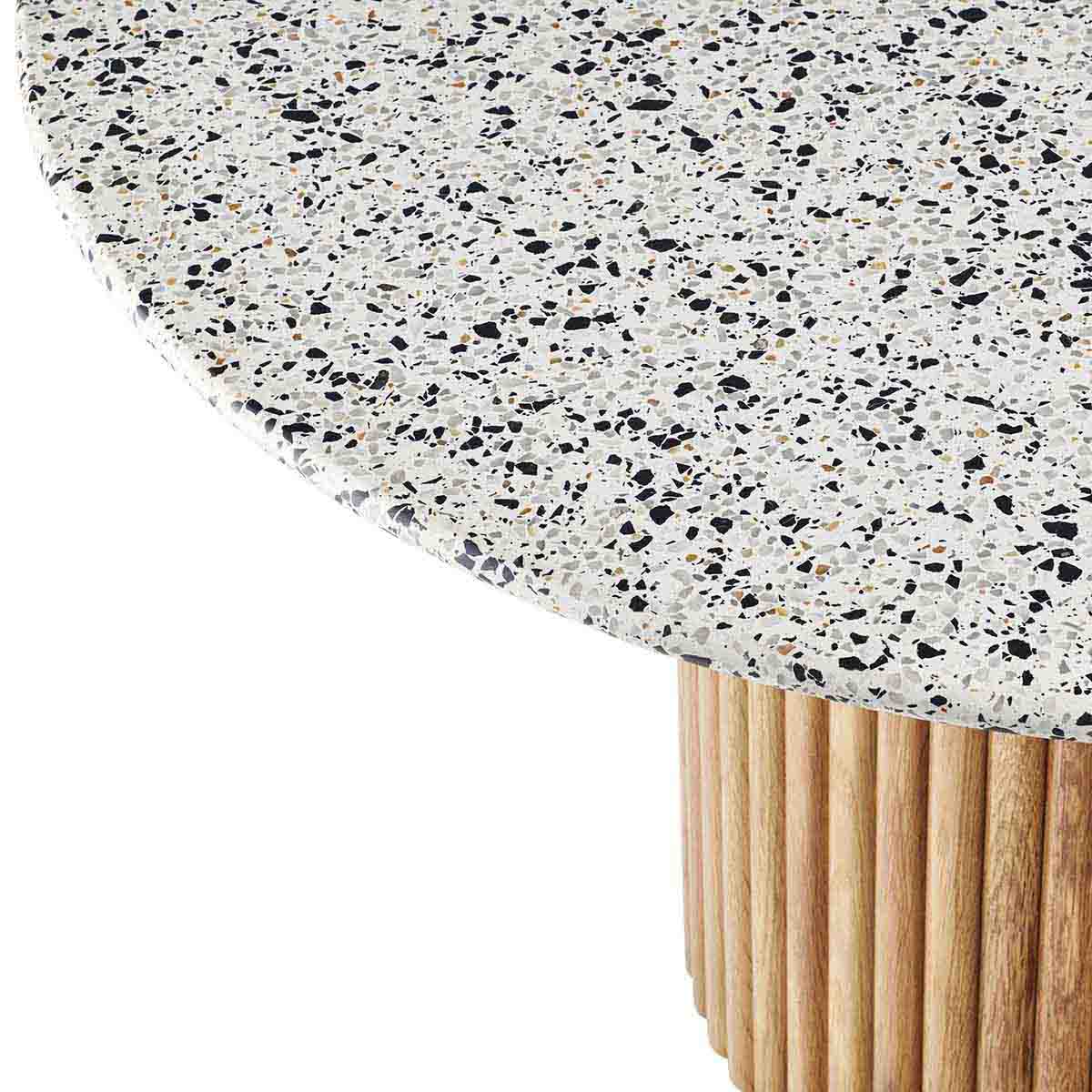 120cm Oak and Terrazzo Cosmos Dining Table