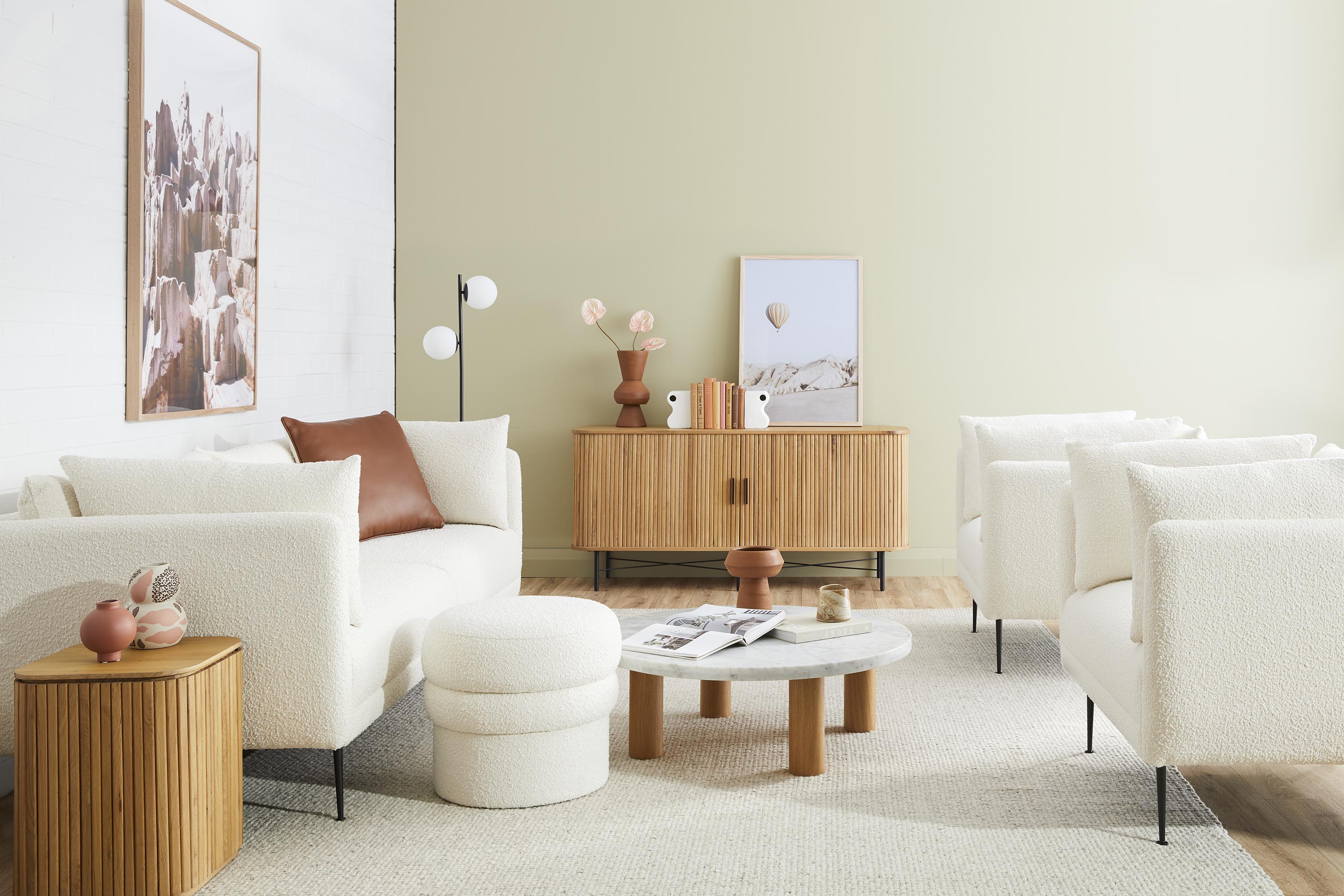 Shop our boucle furniture collection in Sydney, Melbourne and online.