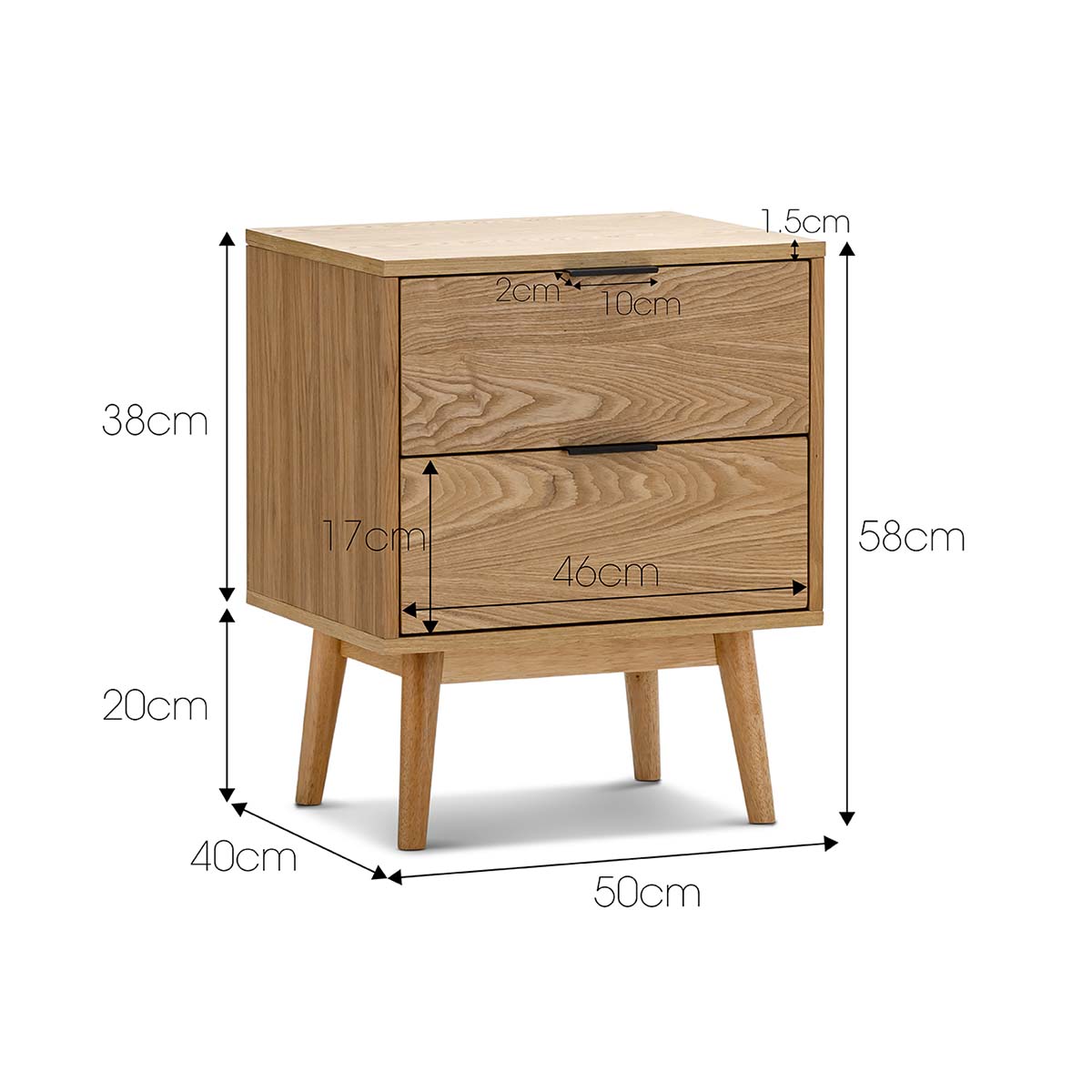 10cm bedside table