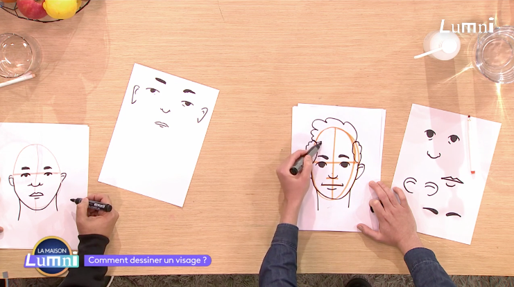 Comment dessiner un visage?