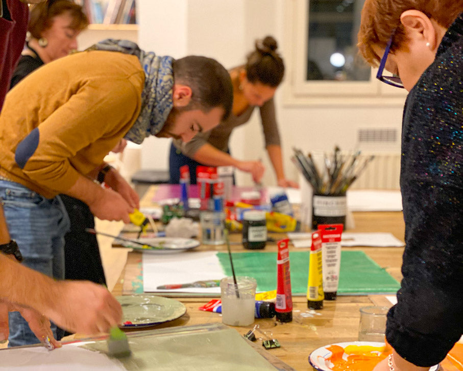 Cours de dessin et peinture à Paris