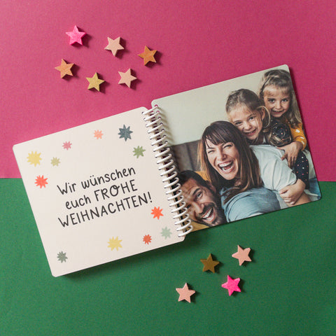 Fotobuch für Kinder Weihnachtsedition von Gretas Schwester — Kleine Prints