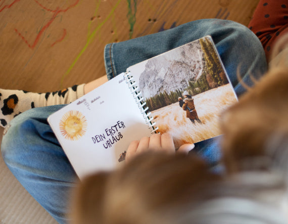 Photo book for kids with cool illustrations by Halfbird - Kleine Prints
