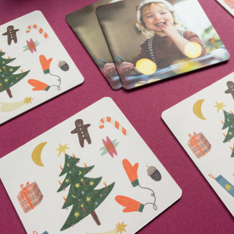 Schönstes Weihnachtsgeschenk für Kleinkinder: Memo mit eigenen Fotos von Kleine Prints