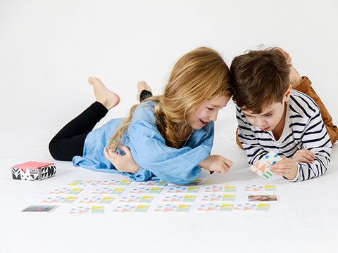 Create a memo game with your own photos at Kleine Prints