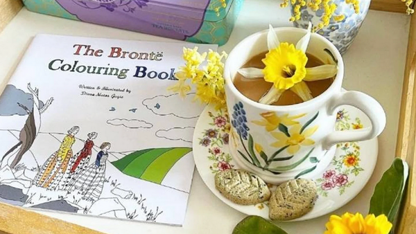 Bronte Sister Colouring Book Creative Gift Guide
