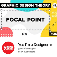 Creative Design YouTuber To Follow @YesIamADesigner