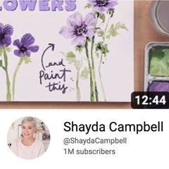 Creative Painting YouTube Channel To Follow @ShaydaCampbell