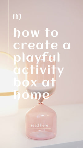 how to make an activity box for adults with playful activities