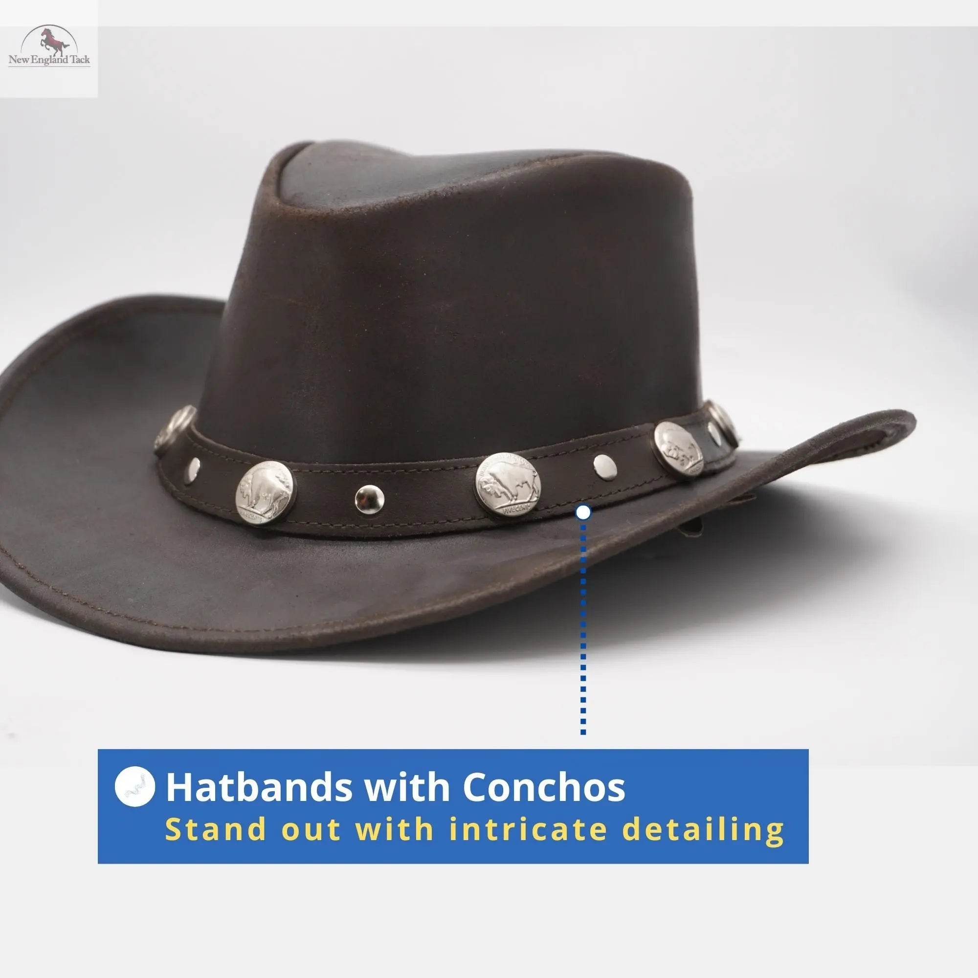 Shop the Best Leather Cowboy Hats for Men - Free Shipping – NewEngland Tack