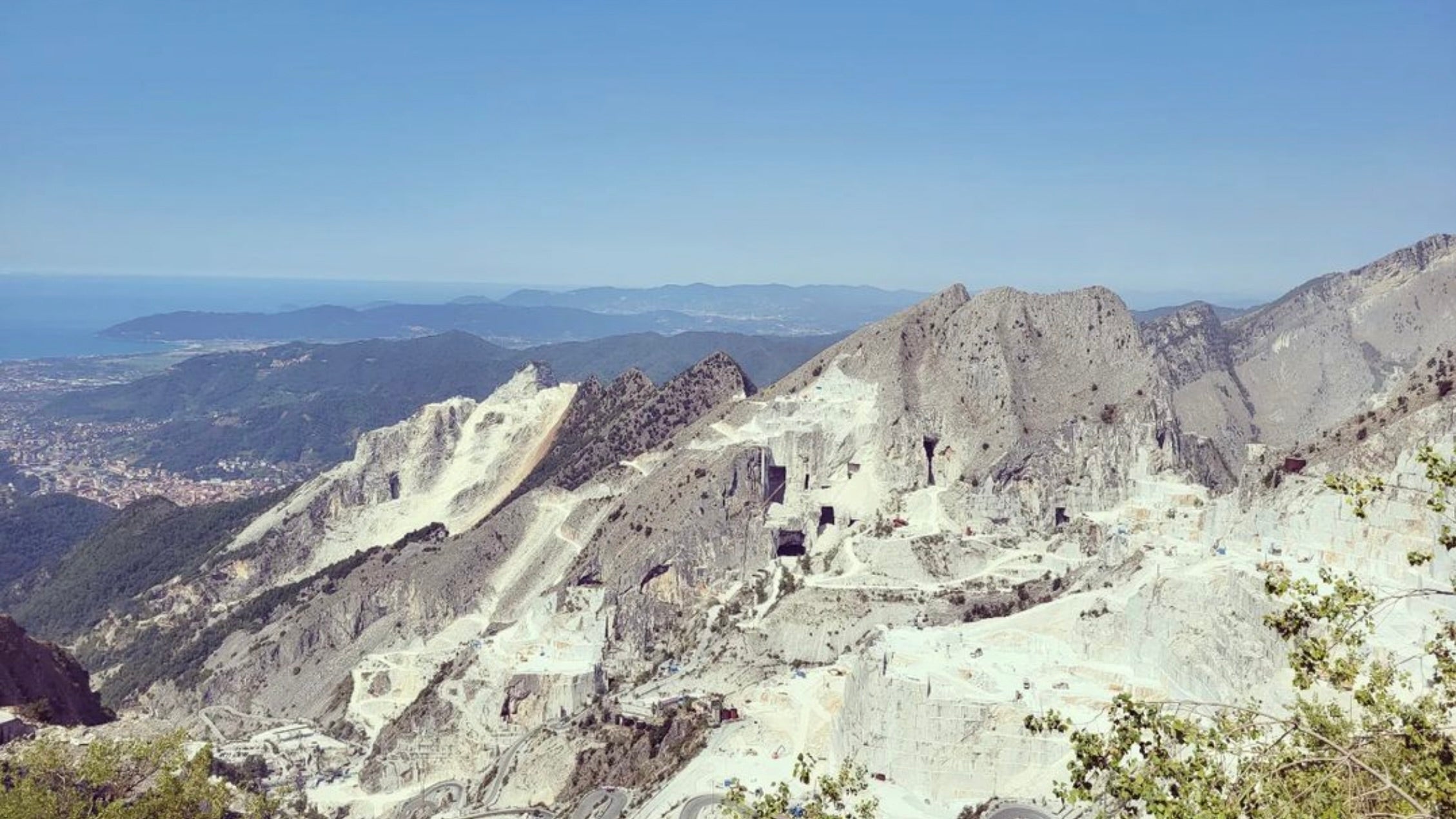 Carrara Mountains Italy
