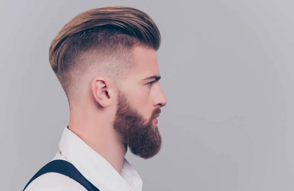 degrade haut coiffure homme