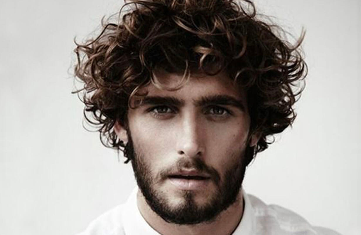 curly hair men homme coiffure boucles