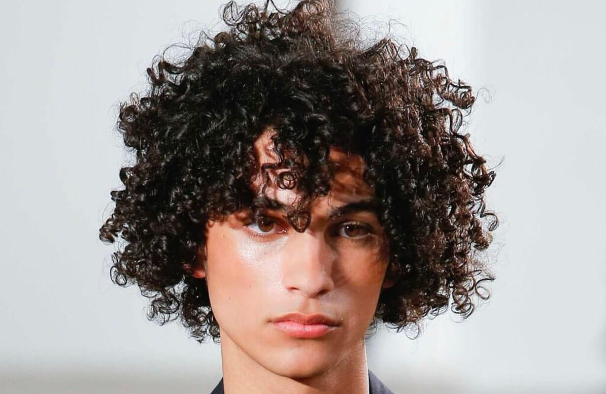 coupe de cheveux curly hair homme