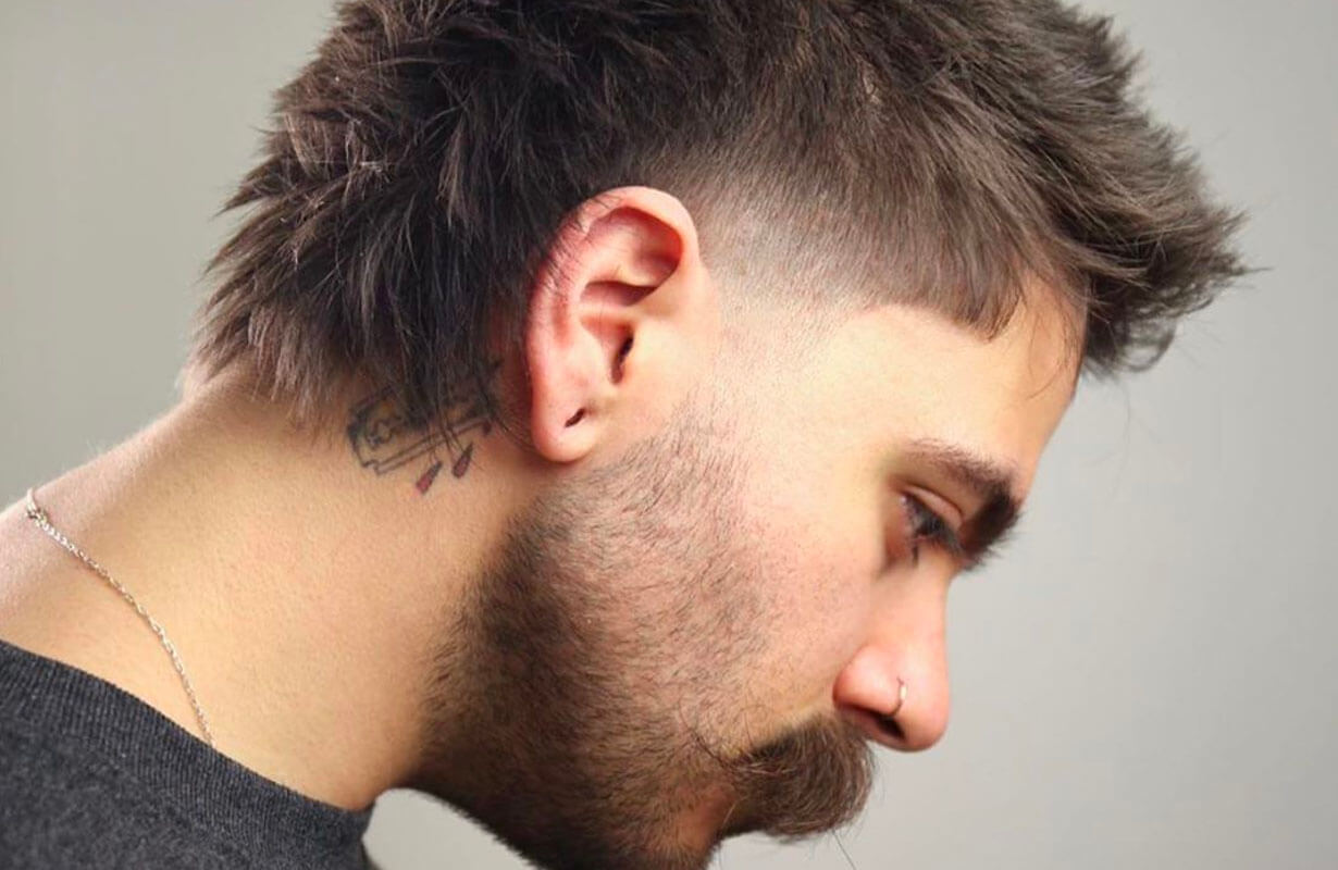 coupe mulet homme tendance