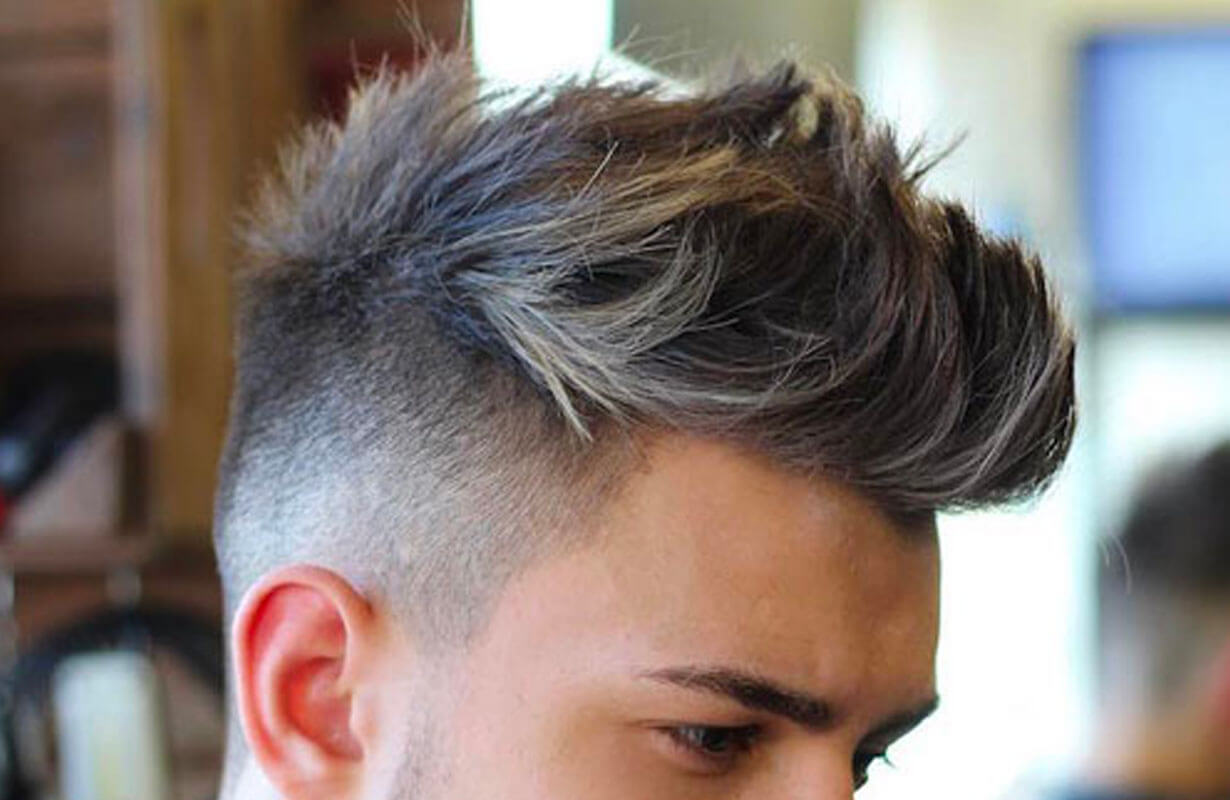 quiff homme coupe de cheveux