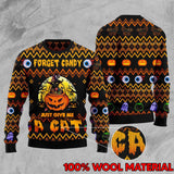Halloween Cat Pumpkin Funny Ugly Sweater Unisex 3D Shirt Christmas Gifts Men Women