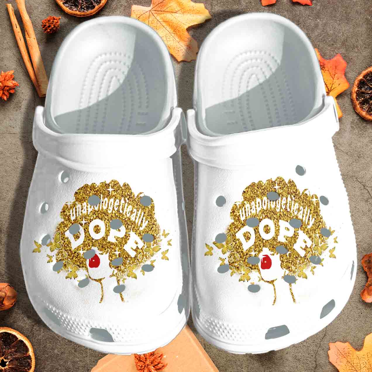 Black Woman Shoes - Unapologetically Dope Crocs Clog Birthday Gift For ...