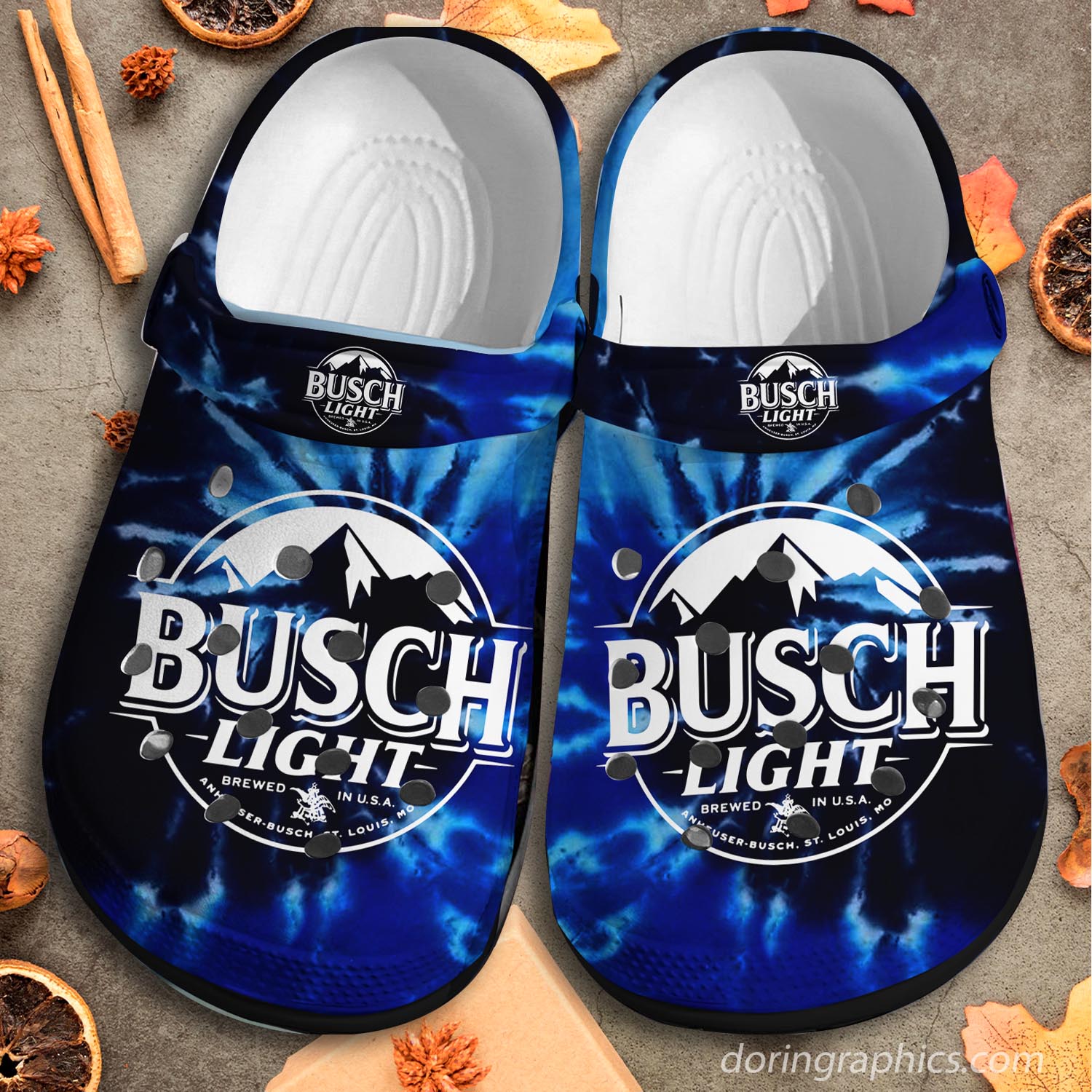 busch beer crocs