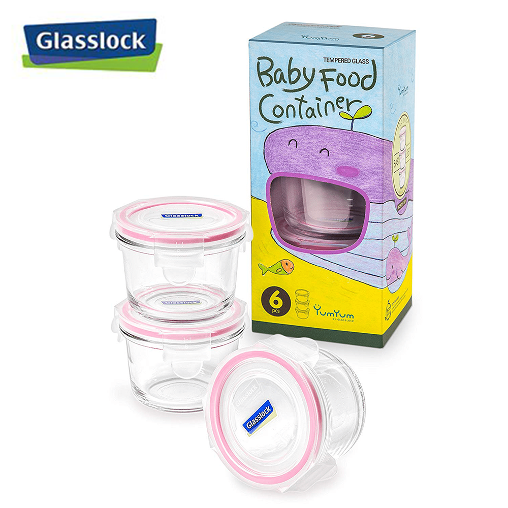 Buy Glasslock 5 Piece Baby Set Rectangle 150ml – Biome New Zealand